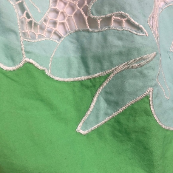 Lilly Pulitzer Dress Beautiful Blue and Green - Picture 4 of 4